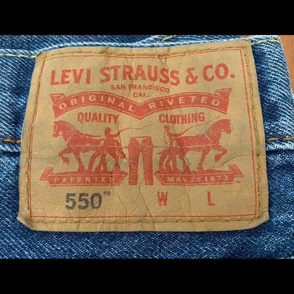 Men’s Levi’s Relaxed Fit 550 Jeans (56X30) - Picture 3 of 4